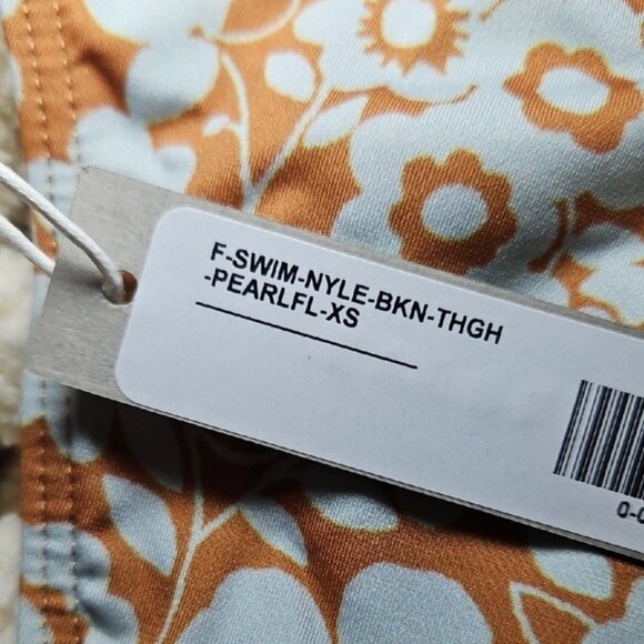 Everlane ReNew Floral Bikini Swimsuit Set New XS Beach Retro Boho Vacation - Picture 5 of 9
